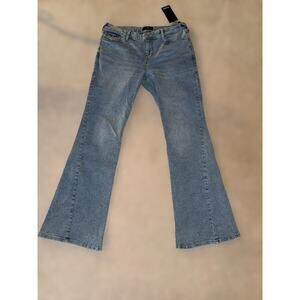 True Religion NWT Joey Mid-Rise Flare Jeans W33 – Vintage Med Wash Denim